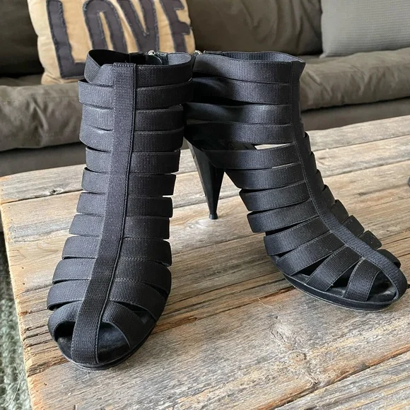 GUCCI ISADORA ELASTIC GLADIATOR BOOTIE( Authentic) - Picture 5 of 6